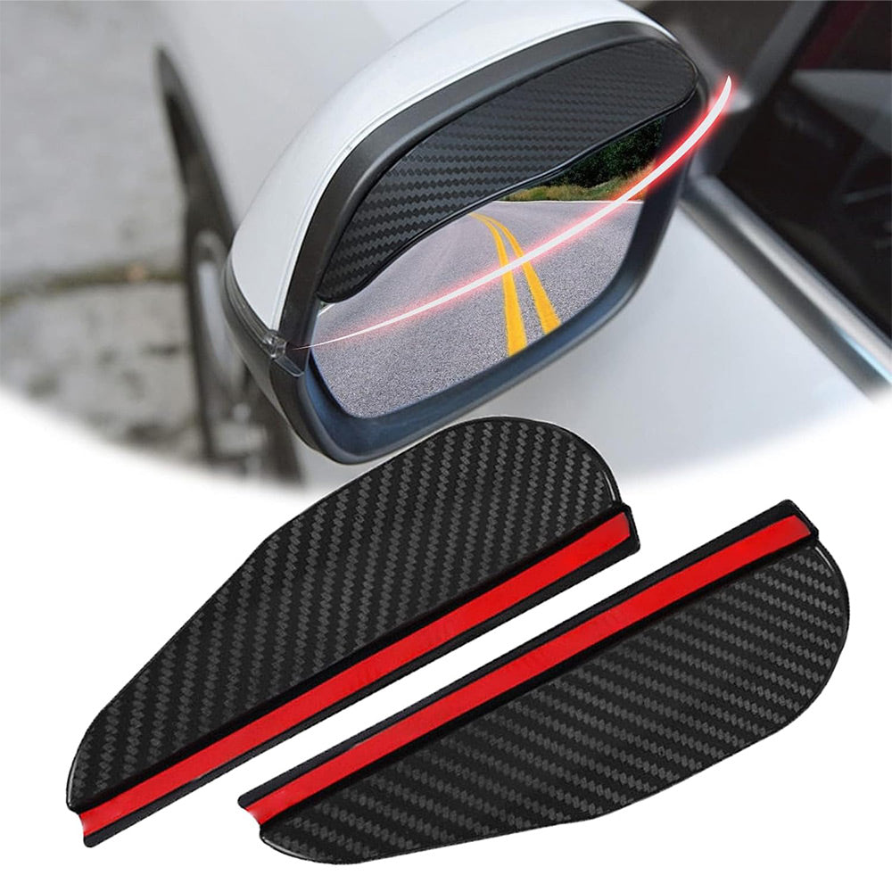 Universal Carbon Fiber Car Side Rearview Mirror Rain Eyebrow Guard | AXLYMARK™