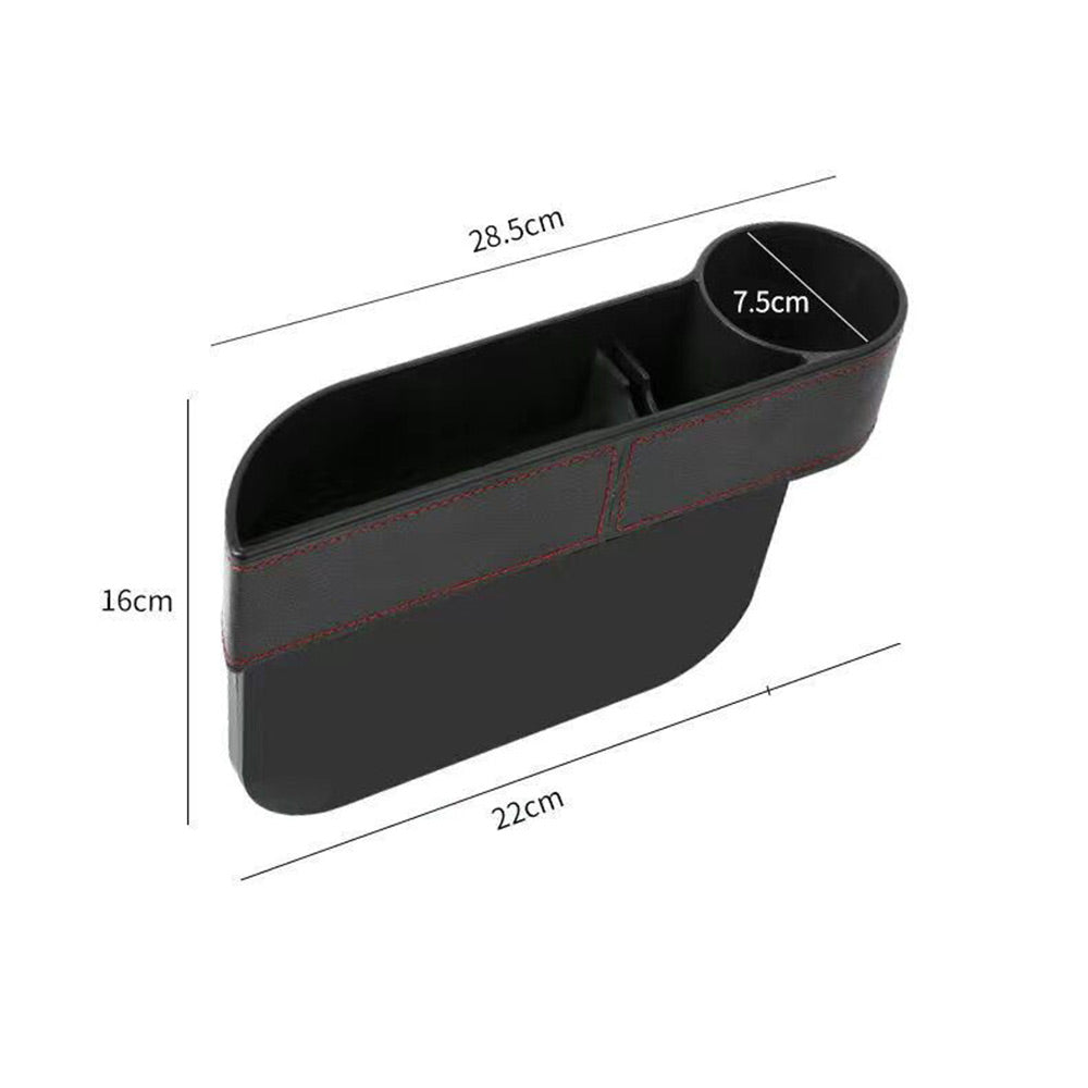 2 Pack Car Seat Gap Filler Organizer with Cup Holder | AXLYMARK™