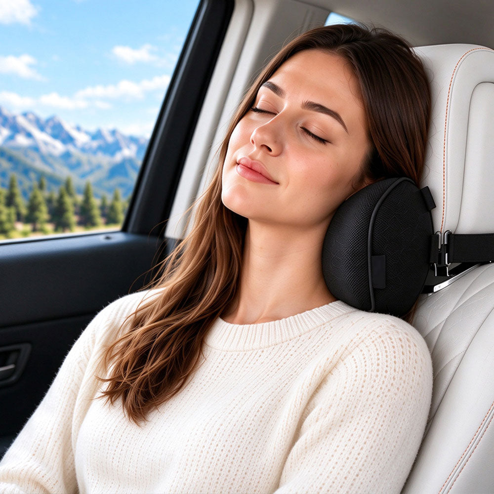 Memory Foam Car Head Neck Support Pillow | AXLYMARK™
