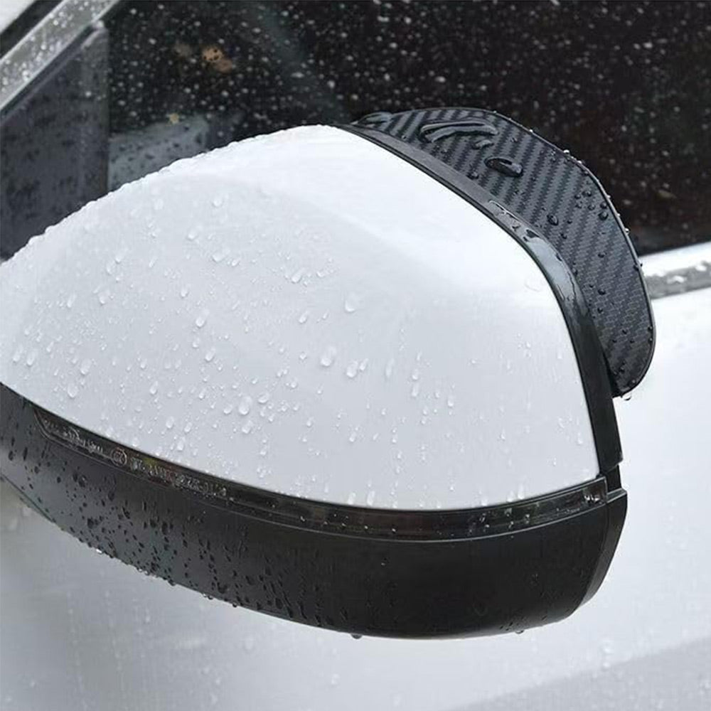 Universal Carbon Fiber Car Side Rearview Mirror Rain Eyebrow Guard | AXLYMARK™
