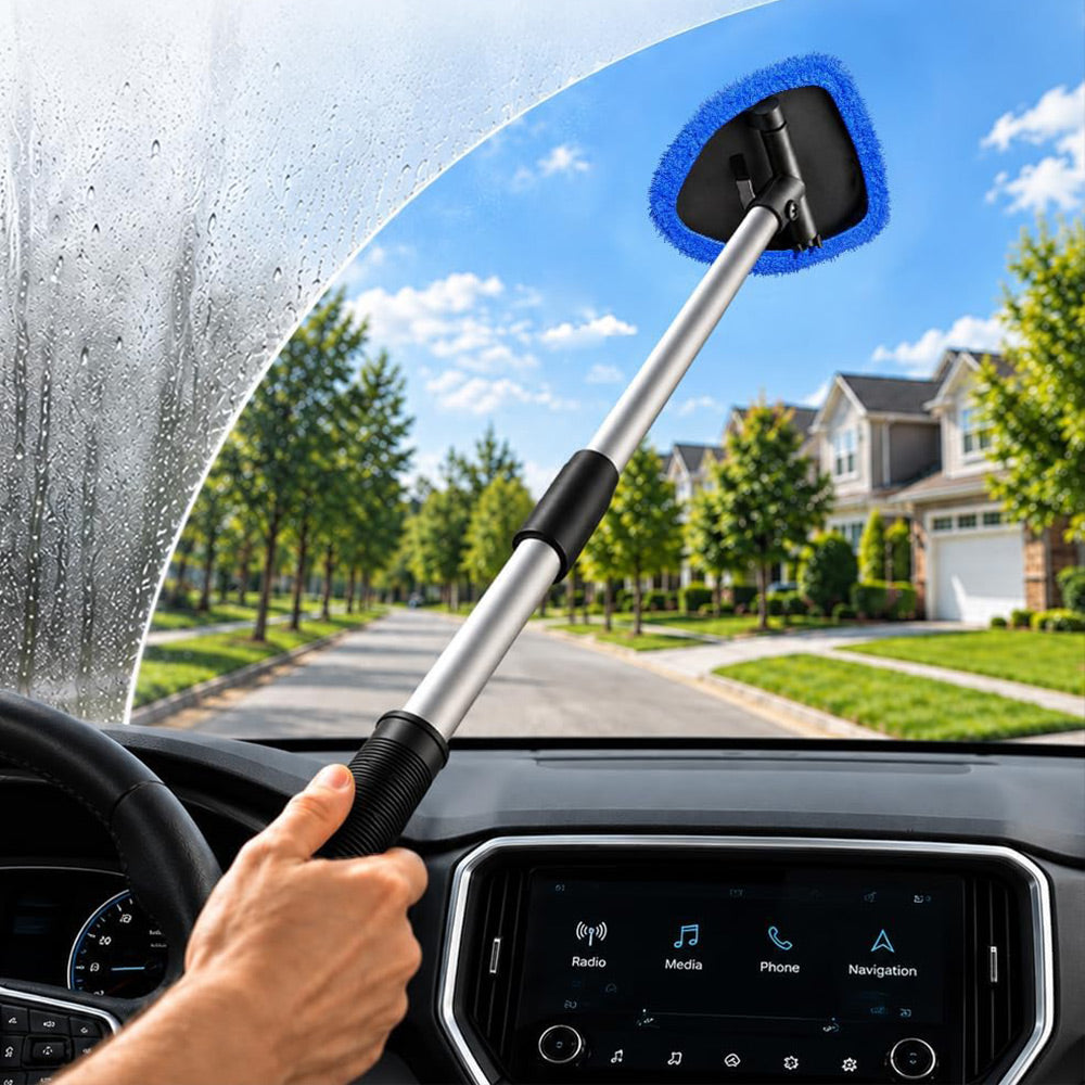 Windshield Auto Cleaning Tool with Extendable Handle | AXLYMARK™