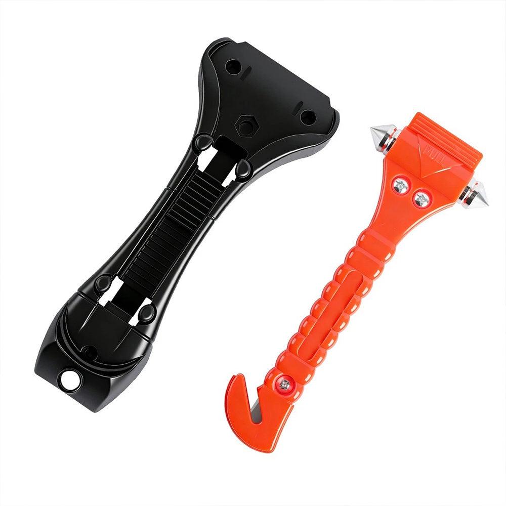 2-in-1 Emergency Escape Tool, Window Breaker and Seatbelt Cutter | AXLYMARK™