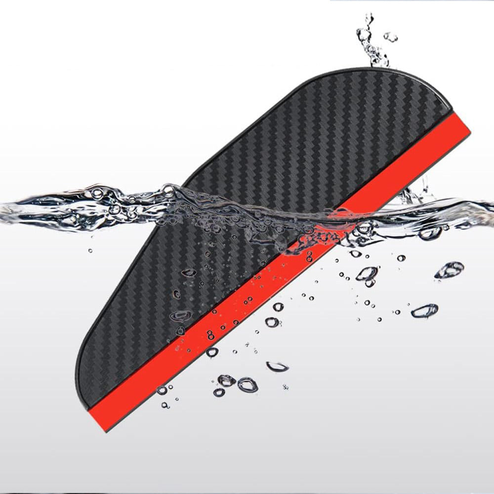Universal Carbon Fiber Car Side Rearview Mirror Rain Eyebrow Guard | AXLYMARK™